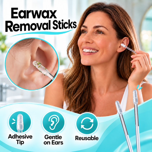🔥 2026 HOT NEW ARRIVAL! 👂 Reusable Earwax Cleaning Swabs — UP TO 60% OFF! 🎁 LAST DAY: BUY 1, GET 1 FREE!💎