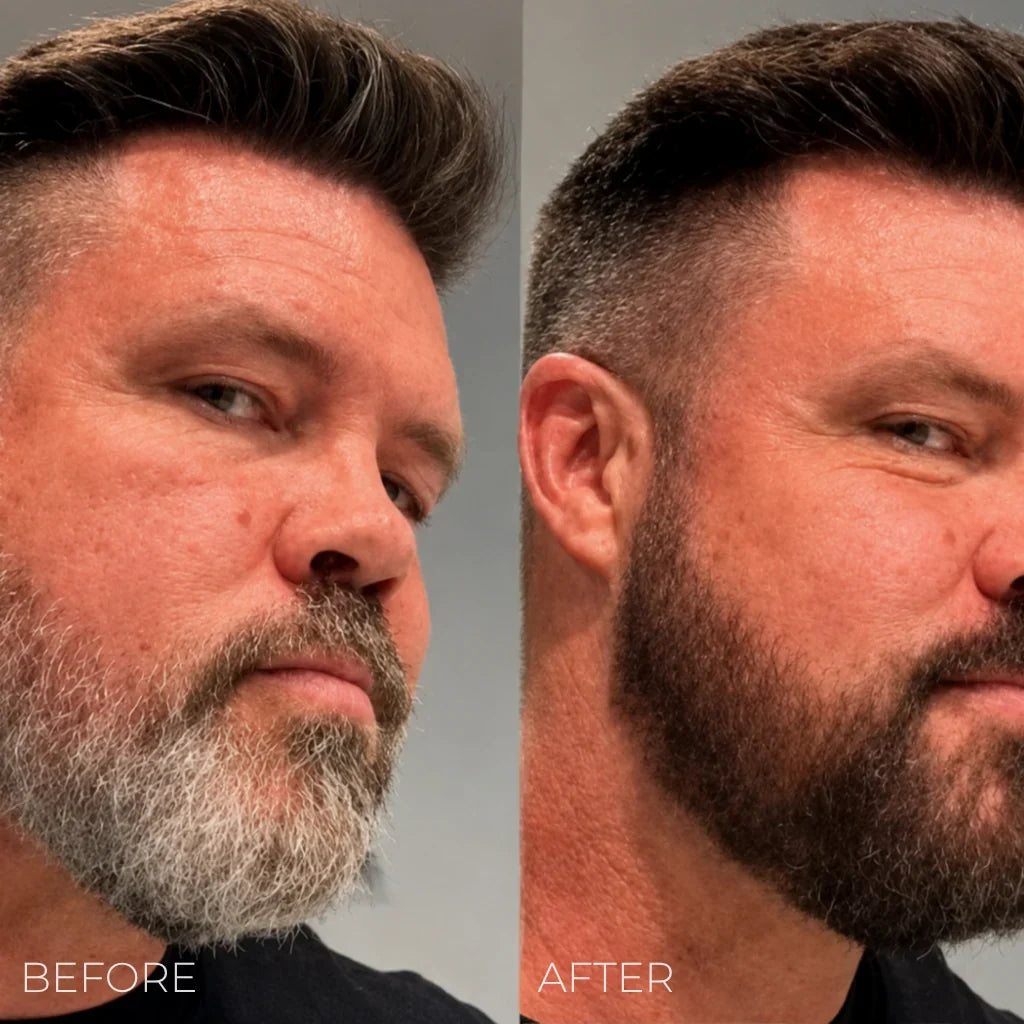 ✨ Instant Hair Color Touch-Up Stick – 💧 Waterproof Gray Hair Coverage for Roots, Hairlines & Beards 👩‍🦳🖤