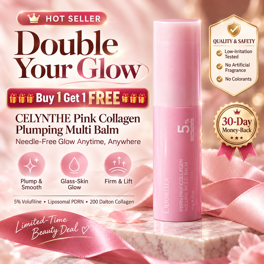 ⏳ Last day to save 50%✨Pink Collagen Plumping Multi Balm – Firm, Smooth & Youthful Skin🔥