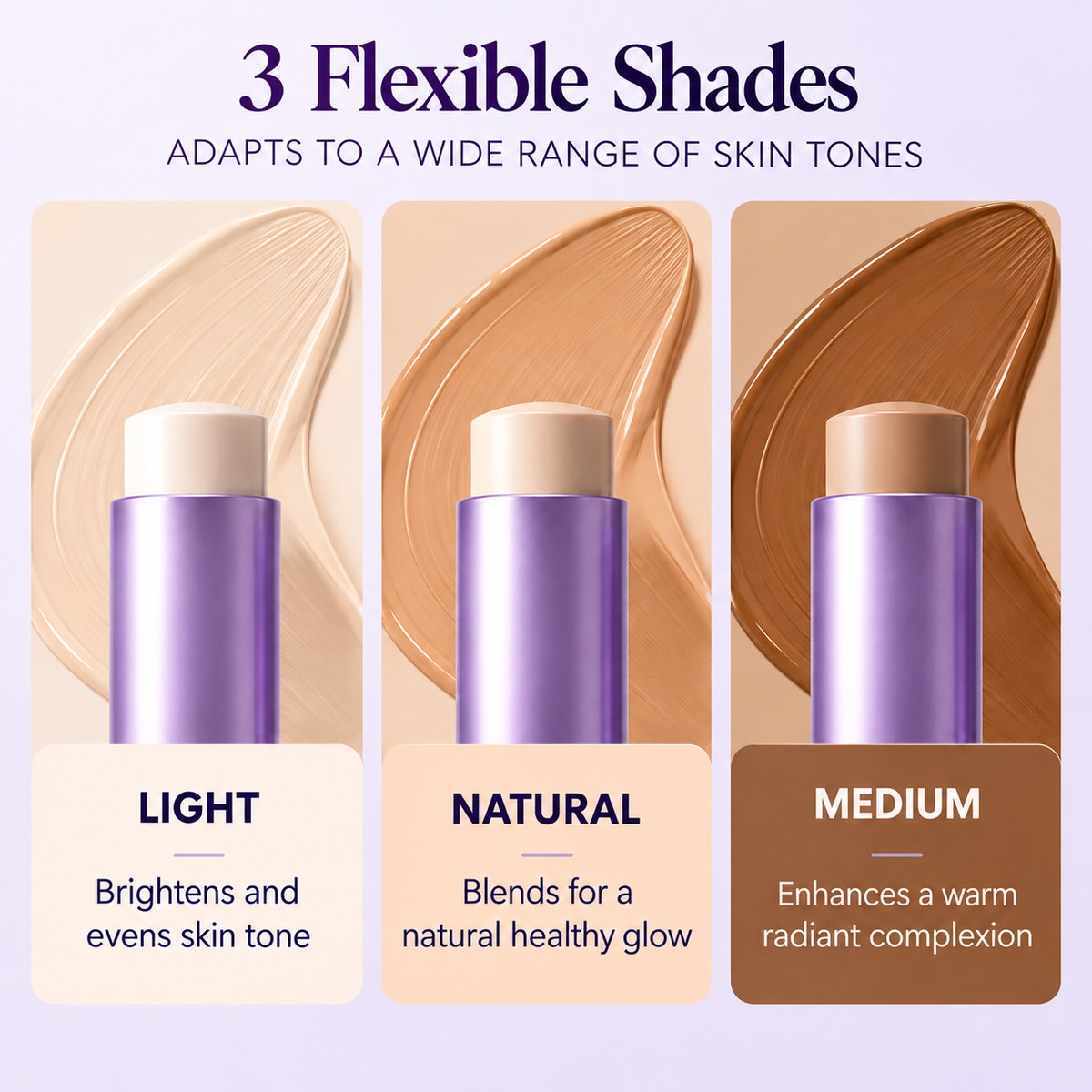 ⏳ Last day to save 63%🔥🔥🔥Color Changing Foundation Stick💧