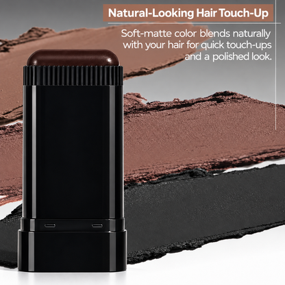 ✨ Instant Hair Color Touch-Up Stick – 💧 Waterproof Gray Hair Coverage for Roots, Hairlines & Beards 👩‍🦳🖤