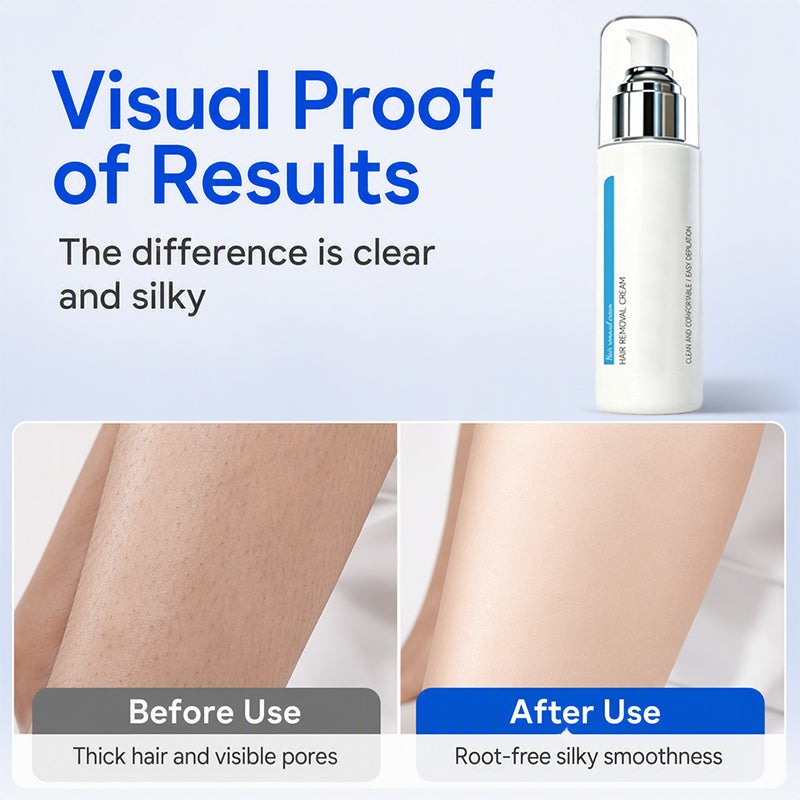 🎉60% Off! ✨Fresh & Cool Hair Removal Cream for Sensitive Skin⚡