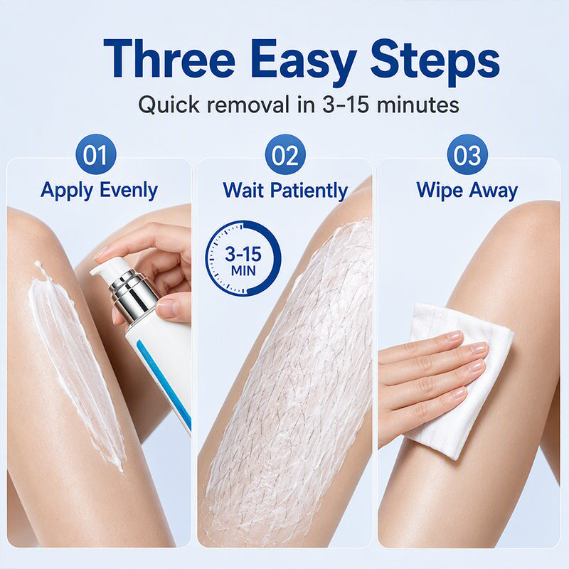 🎉60% Off! ✨Fresh & Cool Hair Removal Cream for Sensitive Skin⚡